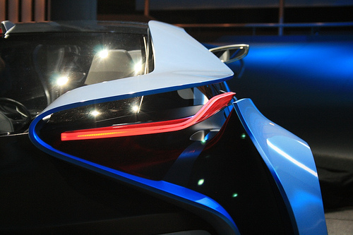 Eine neue Designstudie von BMW, wie sie in Frankfurt präsentiert wurde (Bildquellenangabe: ©cardesignresearch / flickr.com)