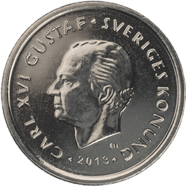 Die 1-Kronen-Münze ist in Schweden nach dem 30. Juni 2017 ungültig. Bildquelle: riksbanken.se